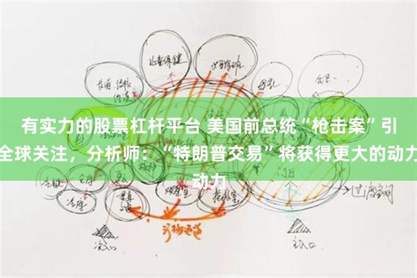 有实力的股票杠杆平台 美国前总统“枪击案”引全球关注，分析师：“特朗普交易”将获得更大的动力