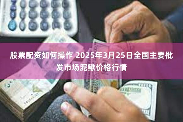 股票配资如何操作 2025年3月25日全国主要批发市场泥鳅价格行情